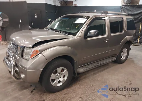 2006 Nissan Pathfinder S из США, поврежденный, VIN 5N1AR18W46C662983